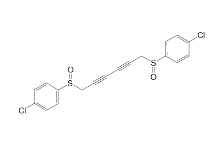 1,6-bis[(p-chlorophenyl)sulfinyl]-2,4-hexadiyne