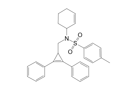 N-(Cyclohex-2-enyl)-N-((2,3-diphenylcycloallyl)methyl)-4-methylbenzenesulfonamide