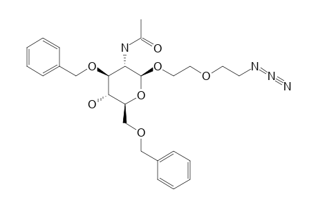 5-AZIDO-3-OXAPENTYL_2-ACETAMIDO-3,6-DI-O-BENZYL-2-DEOXY-BETA-D-GLUCOPYRANOSIDE