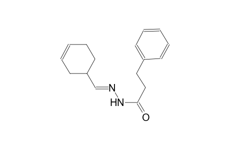 N'-[(E)-3-cyclohexen-1-ylmethylidene]-3-phenylpropanohydrazide