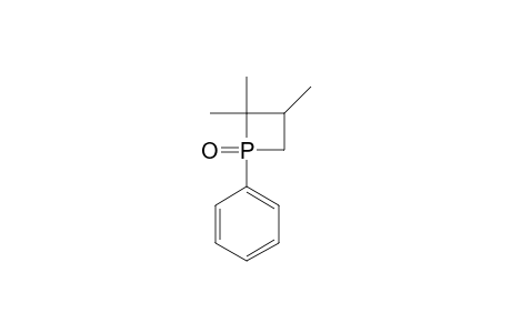 TRANS-2,2,3-TRIMETHYL-1-PHENYLPHOSPHETANE-1-OXIDE