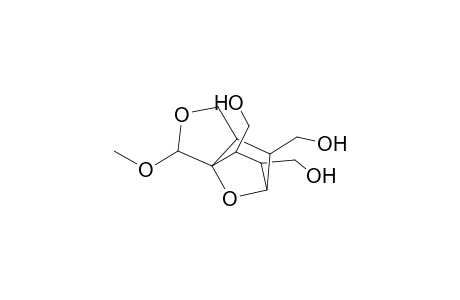 3H-3a,6-Epoxyisobenzofuran-4,5,7-trimethanol, hexahydro-3-methoxy-