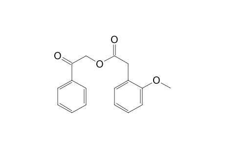 2-(2-Methoxyphenyl)acetic acid phenacyl ester