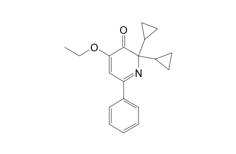 4-Ethoxy-6-phenyl-2,2-dicyclopropyl-3(2H)-pyridinone