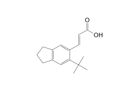 3-( 6'-t-Butyl-5'-indanyl)prop-2-enoic acid