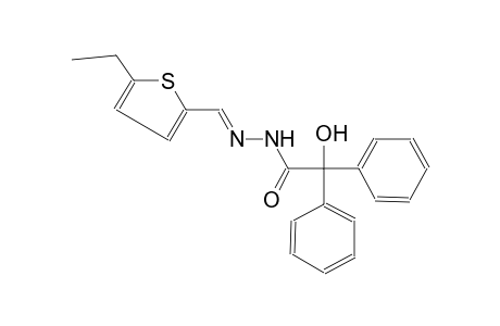 N'-[(E)-(5-ethyl-2-thienyl)methylidene]-2-hydroxy-2,2-diphenylacetohydrazide