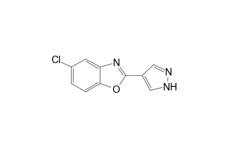 Benzoxazole, 5-chloro-2-pyrazol-4-yl-