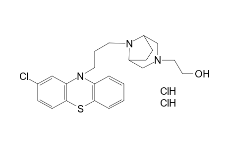 8-[3-(2-CHLOROPHENOTHIAZIN-10-YL)PROPYL]-3,8-DIAZABICYCLO[3.2.1]OCTANE-3-ETHANOL DIHYDROCHLORIDE