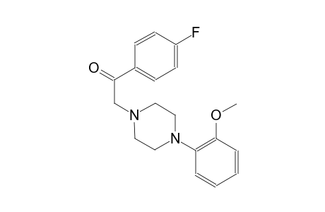 ethanone, 1-(4-fluorophenyl)-2-[4-(2-methoxyphenyl)-1-piperazinyl]-