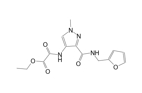 ethyl [(3-{[(2-furylmethyl)amino]carbonyl}-1-methyl-1H-pyrazol-4-yl)amino](oxo)acetate