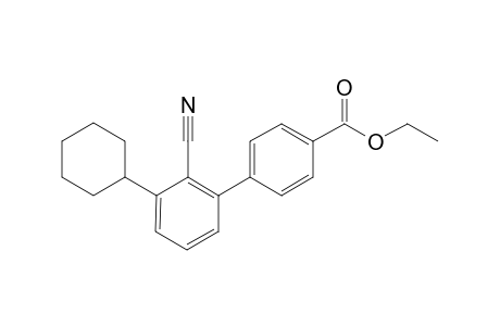 Ethyl 2'-cyano-3'-cyclohexyl-[1,1'-biphenyl]-4-carboxylate