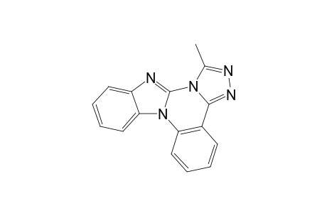 1-Methylbenzimidazo[1,2-a]-1,2,4-triazolo[4,3-c]quinazoline