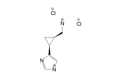 (1S,2R)-2-AMINOMETHYL-1-(1H-IMIDAZOL-4-YL)-CYCLOPROPANE-DIHYDROCHLORIDE