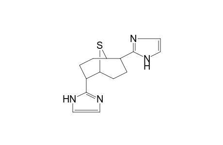 9-Thiabicyclo[3.3.1]nonane, 2,6-bis(1H-imidazol-2-yl)-