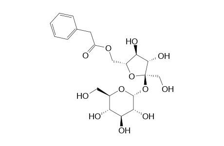 .alpha.-D-Glucopyranoside, 6-O-(phenylacetyl)-.beta.-D-fructofuranosyl