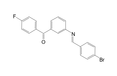 (3-{[(4-bromophenyl)methylidene]amino}phenyl)(4-fluorophenyl)methanone
