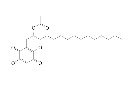 (2'R)-6-(2'-ACETOXYPENTADECYL)-5-HYDROXY-2-METHOXY-1,4-BENZOQUINONE
