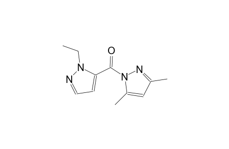 1-[(1-ethyl-1H-pyrazol-5-yl)carbonyl]-3,5-dimethyl-1H-pyrazole