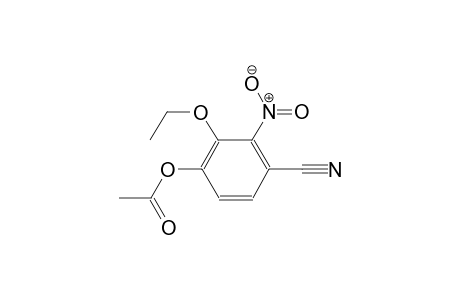 4-cyano-2-ethoxy-3-nitrophenyl acetate