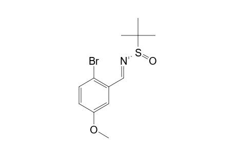 (S,E)-N-(2-Bromo-5-methoxybenzylidene)-tert-butanesulfinamide