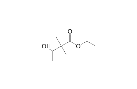 Butanoic acid, 3-hydroxy-2,2-dimethyl-, ethyl ester