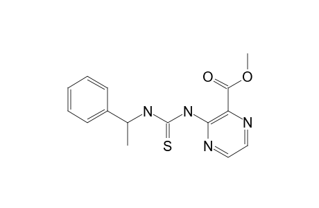 METHYL-3-(3-(1-PHENYLETHYL)-THIOUREIDO)-2-PYRAZINECARBOXYLATE