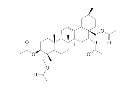 3.beta.,16.alpha.,23,28-Tetraacetoxy-olean-12-ene
