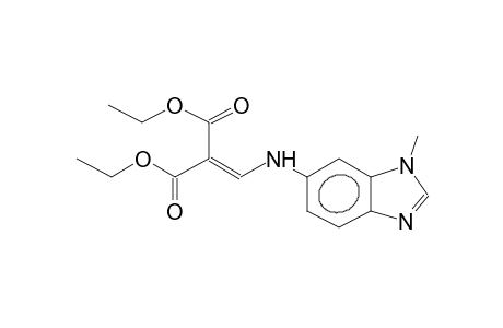 1-METHYL-6-(2,2-DICARBOETHOXYVINYLAMINO)BENZIMIDAZOLE