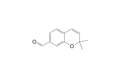2,2-dimethyl-1-benzopyran-7-carboxaldehyde