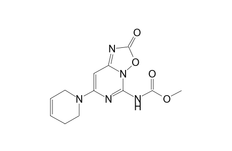 7-(3,6-dihydro-1(2H)-pyridyl)-2-oxo-2H-[1,2,4]oxadiazolo[2,3-c]pyrimidine-5-carbamic-5-carbamic acid, methyl ester