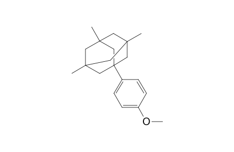 1-(p-Anisyl)-3,5,7-trimethyladamantane