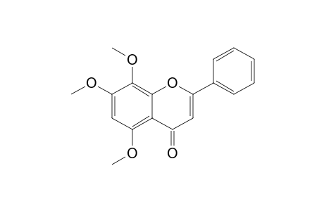 5,7,8-trimethoxy-2-phenyl-1-benzopyran-4-one