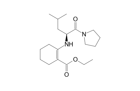 N-(2-Ethoxycarbonyl-1-cyclohexenyl)-L-leucine pyrrolidide