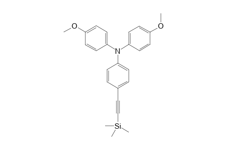 4-Methoxy-N-(4-methoxyphenyl)-N-{4-[(trimethylsilyl)ethynyl]phenyl}aniline