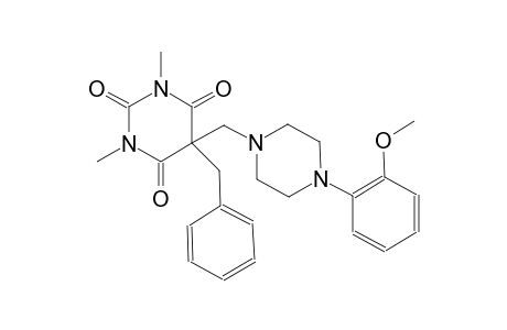 5-benzyl-5-{[4-(2-methoxyphenyl)-1-piperazinyl]methyl}-1,3-dimethyl-2,4,6(1H,3H,5H)-pyrimidinetrione
