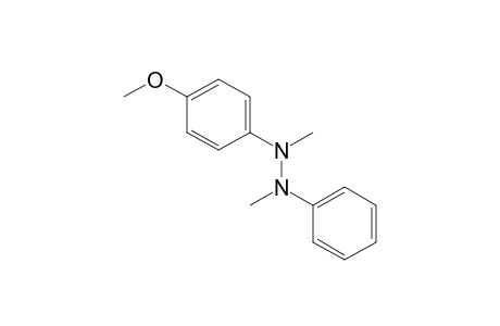 Hydrazine, 1-(4-methoxyphenyl)-1,2-dimethyl-2-phenyl-