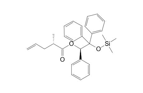 (1R)-1,2,2-Triphenyl-2-(trimethylsilyloxy)ethyl (2S)-2-methyl-4-pentenoate