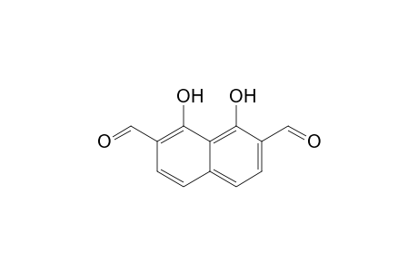 1,8-bis(oxidanyl)naphthalene-2,7-dicarbaldehyde