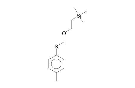 Trimethyl-(2-p-tolylthiomethoxyethyl)silane