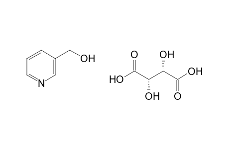 3-pyridinemethanol, D-hydrogen tartarate, salt