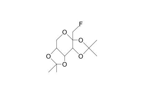 1-Deoxy-1-fluoro-2,3-di-O-isopropylidene-D-fructopyranose