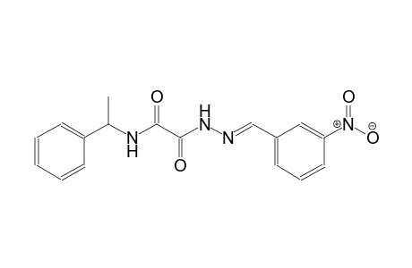 acetic acid, oxo[(1-phenylethyl)amino]-, 2-[(E)-(3-nitrophenyl)methylidene]hydrazide