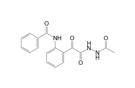 2'-[(2-acetylhydrazino)glyoxyloyl]benzanilide