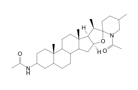 Acetamide, N-[(3.beta.,5.alpha.,22.beta.,25S)-28-acetylspirosolan-3-yl]-