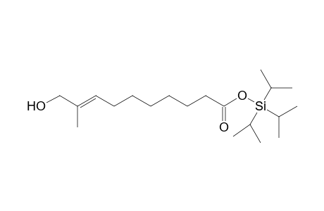 E-Triisopropylsilyl 10-hydroxy-9-methyldec-8-enoate