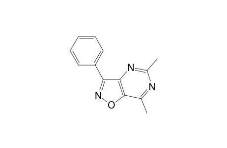 Isoxazolo[4,5-d]pyrimidine, 5,7-dimethyl-3-phenyl-