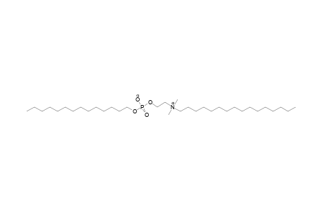 HEXADECANAMINIUM-N-ETHYL-2-[[HYDROXY-(TETRADECYLOXY)-PHOSPHINYL]-OXY]-N,N-DIMETHYL-INNER-SALT