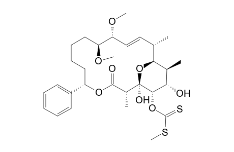 4-Demethyl-4-O-[(methylthio)thiocarbonyl]-4-episoraphen