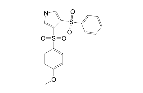 3-BEZENESULFONYL-4-[(4-METHOXYPHENYL)-SULFONYL]-1H-PYRROLE