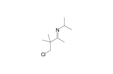 N-Isopropyl-1-chloro-2,2-dimethybutan-3-imine